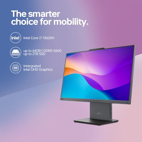 Lenovo ThinkCentre All-in-One Desktop, 23.8β FHD, i7-13620H - Image 2