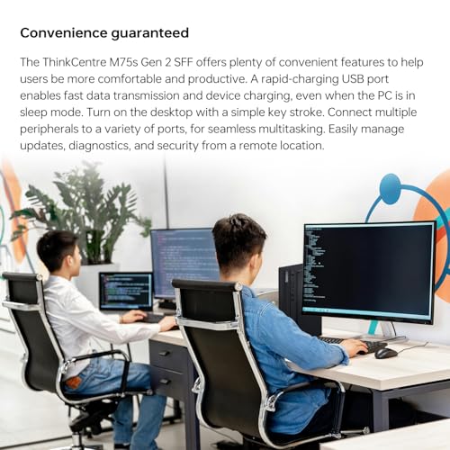 Lenovo ThinkCentre Versatility SFF Desktop, Ryzen 5 Pro - Image 3