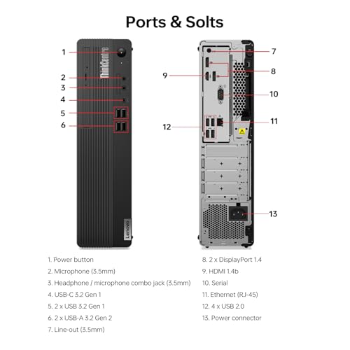 Lenovo ThinkCentre Versatility SFF Desktop, Ryzen 5 Pro - Image 5