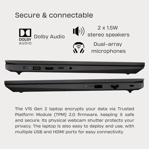 Lenovo V15 Gen 2 Business Laptop, 15.6 - Image 4
