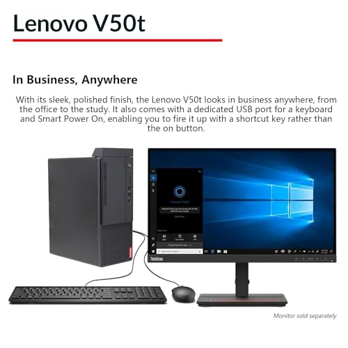 Lenovo V50t Business Tower Desktop, Intel i5, 32GB RAM - Image 3