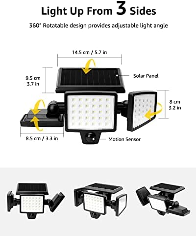 Lepro Solar Lights Outdoor With Motion Sensor - Image 5