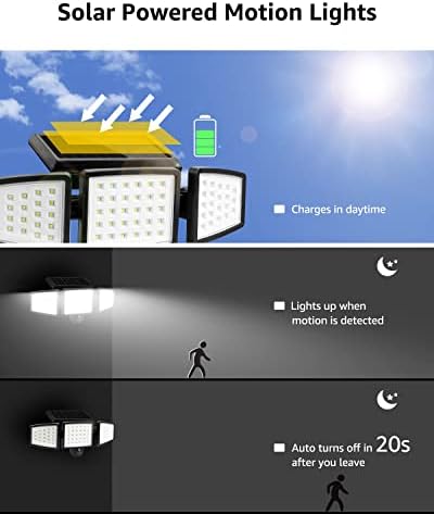 Lepro Solar Lights Outdoor With Motion Sensor - Image 2