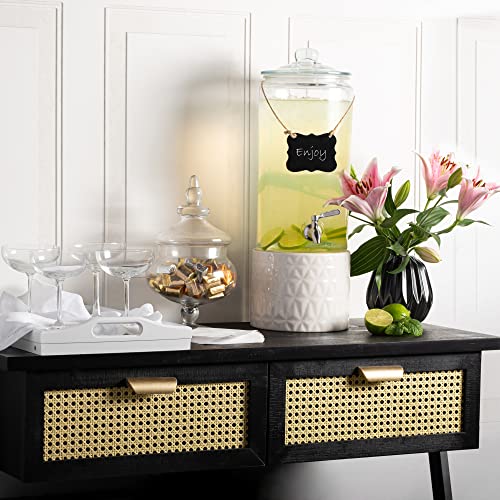 Le'raze 2 Gallon Glass Drink Dispenser - Image 5