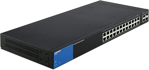 Linksys LGS326P 24-Port Gigabit PoE+ Smart Switch