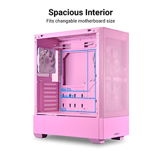 Lian Li High Airflow ATX PC Case, RGB - Image 4
