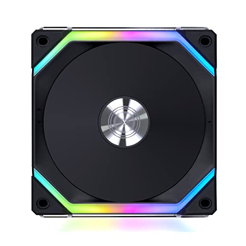 Lian Li UNI Fan SL120 V2 RGB Black Triple Pack UF-SL120V2-3B - Image 2
