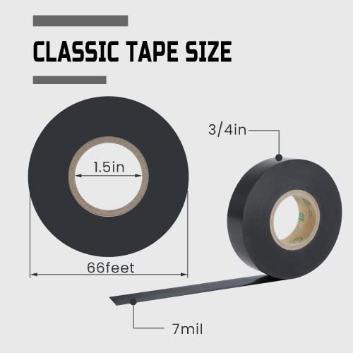 Lichamp Colored Electrical Tape 10-Pack Waterproof - Image 2