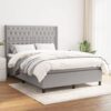 HDGTDR3SS2865SSSSTT Light Gray Box Spring Bed With Mattress