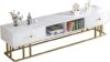SFGHYYFAASQQQVB Light Luxury TV Cabinet Set