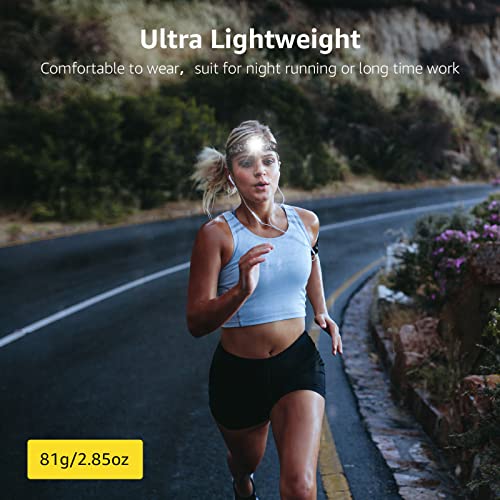 Lighting EVER 3200008-2 LED Rechargeable Headlamp Super Bright - Image 5