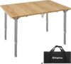 KingCamp Lightweight Bamboo Folding Camping Table
