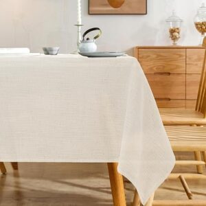 Karseteli Linen Rectangle Tablecloth, 60 x 84 Inch