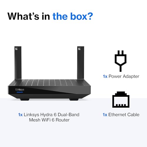 Linksys Dual-Band Mesh WIFI 6 Router AX3000 - Image 5