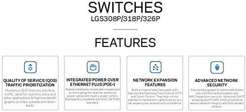 Linksys LGS326P 24-Port Gigabit PoE+ Smart Switch - Image 5