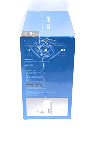 Linksys Velop Mesh WiFi System, 1.3Gbps - VLP0102-NP - Image 4