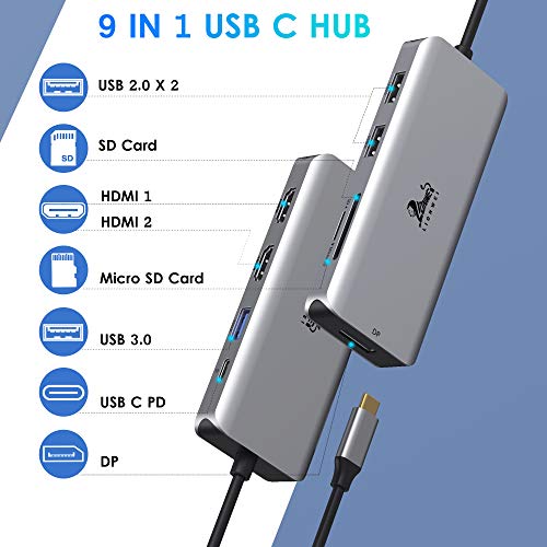 LIONWEI 9-In-1 USB C Docking Station - Image 2