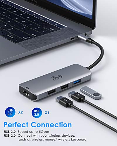 LIONWEI Triple Display Docking Station, Dual HDMI - Image 4