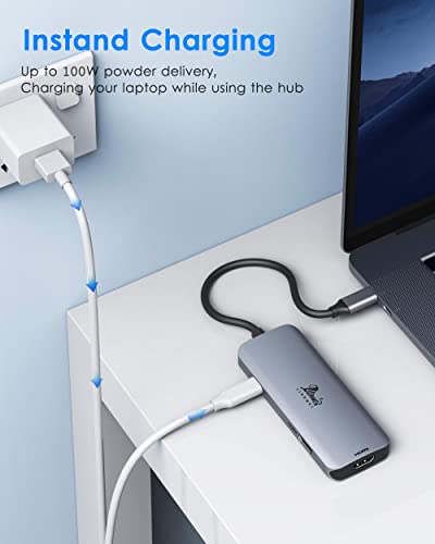 LIONWEI Triple Display Docking Station, Dual HDMI - Image 5