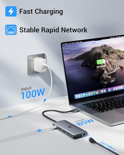 LIONWEI USB C Docking Station Dual Monitor - Image 5