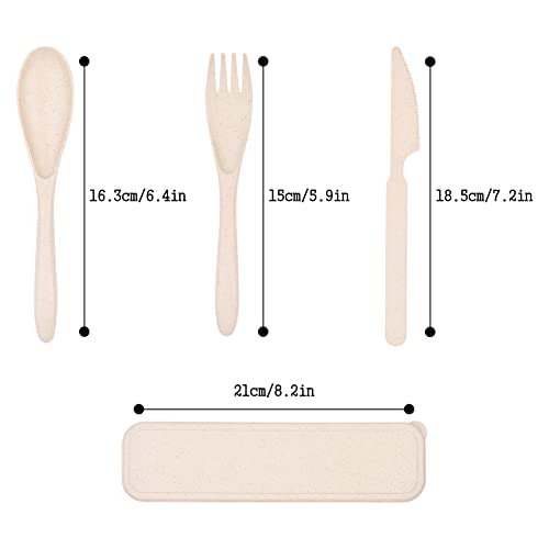 Lnrkai Travel Utensil Set With Case - Image 2