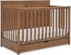 Delta Children Logan 6-in-1 Convertible Crib, Chestnut