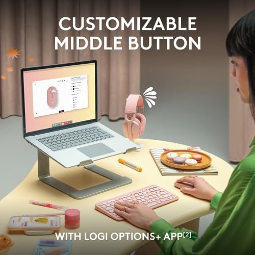 Logitech Pebble Mouse 2 M350s Slim Bluetooth Wireless - Image 4