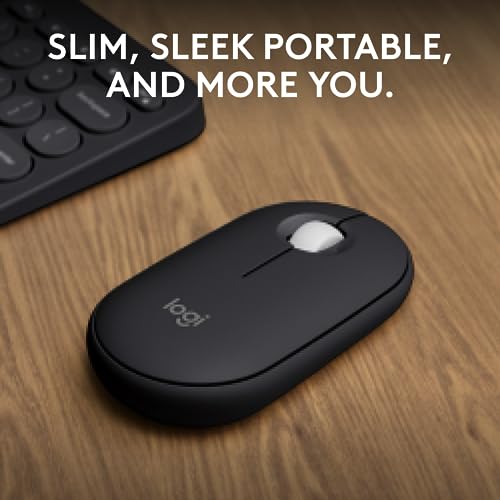 Logitech Pebble Mouse 2 M350s Slim Bluetooth Wireless - Image 2
