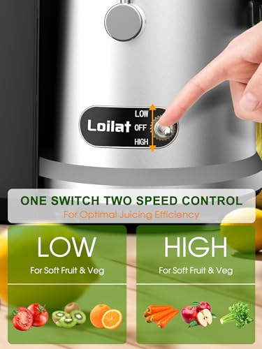 Loilat 1200W Juicer With 3" Feed Chute - Image 5