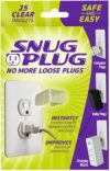 Snug Plug Loose Outlet Fix (25/Pack Clear)