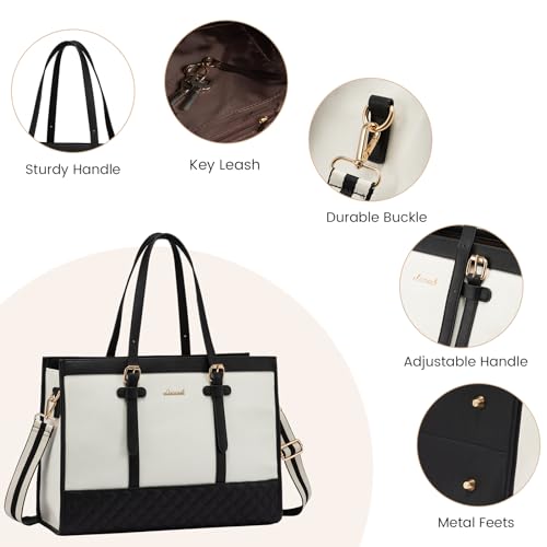 LOVEVOOK Laptop Bag For Women 15.6 Inch - Image 5