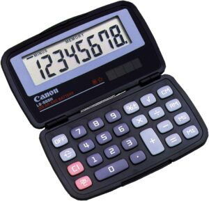 Canon LS555H Handheld Foldable Pocket Calculator