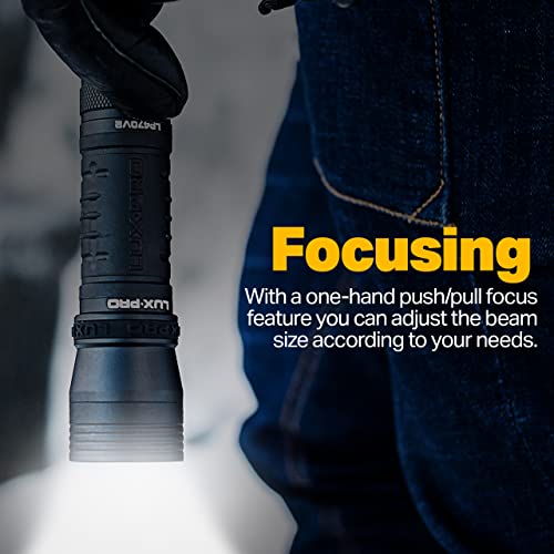 LUXPRO Focus 380 Lumen LED Flashlight - Image 3