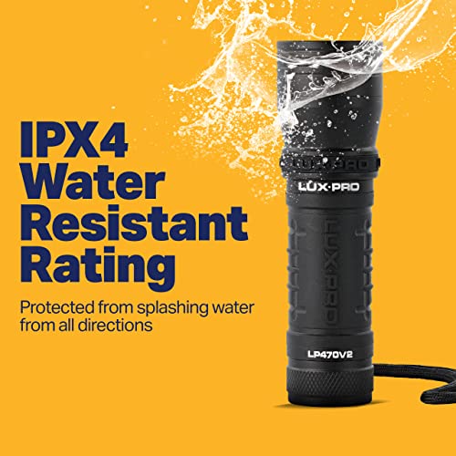 LUXPRO Focus 380 Lumen LED Flashlight - Image 4