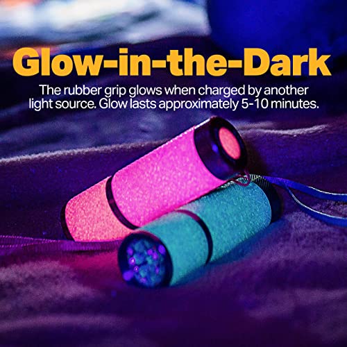 LUXPRO Gels Glow-in-the-Dark LED Flashlight LP395-6PK - Image 3