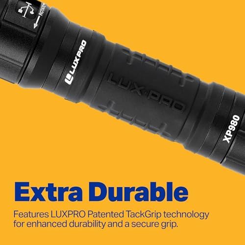 LUXPRO XP980 Pro Series Rechargeable LED Flashlight - Image 4