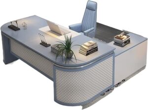 MBNVBNM Luxury Office Desk And Chair Combination