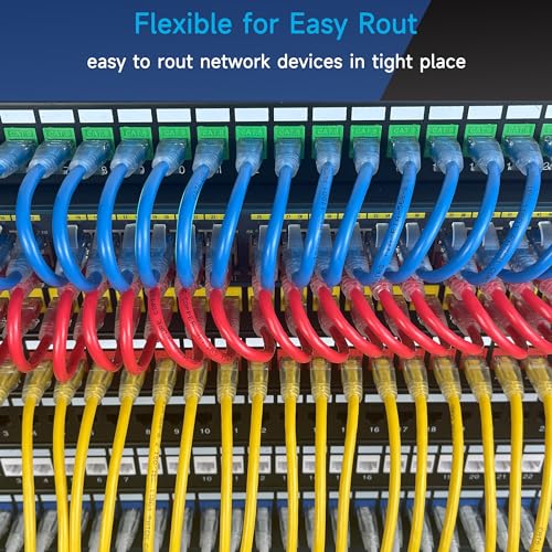 Lysymixs Cat6 Ethernet Patch Cable 6 ft (10 Pack) - Image 3