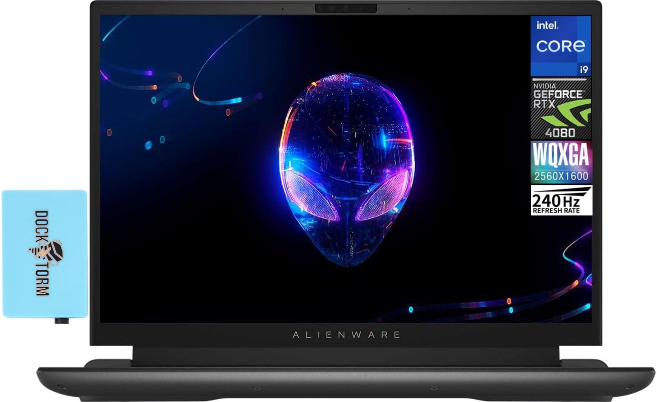 Alienware M16 16.0" 240Hz Gaming Laptop (i9, RTX 4080)