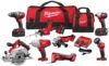 Milwaukee M18 Cordless 8-Tool Combo Kit