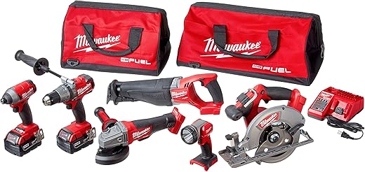 Milwaukee M18 Fuel 18-Volt Cordless Combo Kit