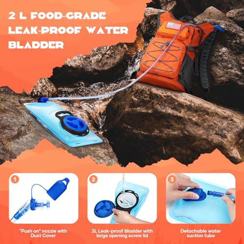 Maelstrom Hydration Backpack With 2L/3L Bladder - Image 3