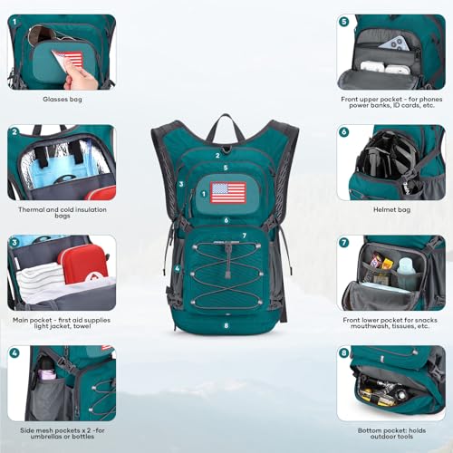 Maelstrom Hydration Backpack With 3L Water Bladder - Image 2