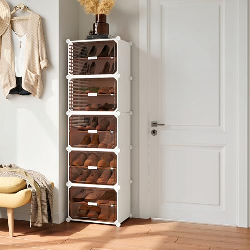 MAGINELS 10-Tier Expandable Multi-Functional Shoe Rack - Image 2