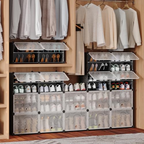 MAGINELS 72-Pairs Shoe Storage Organizer Cabinet - Image 5
