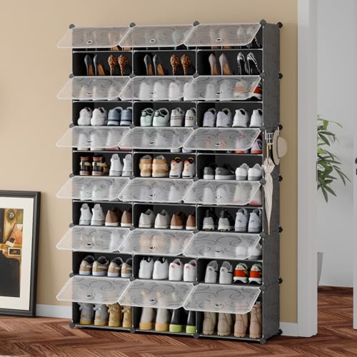 MAGINELS 72-Pairs Shoe Storage Organizer Cabinet - Image 2