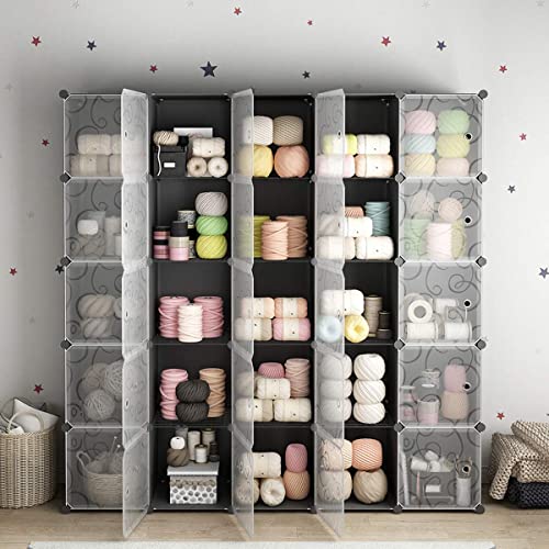 MAGINELS Cube Storage Organizer, Portable Plastic Cabinet - Image 2