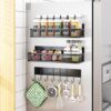 Aufworld Magnetic Spice Rack, 3 Pack Fridge Organizer