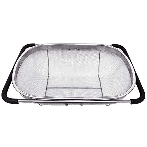 Makerstep Expandable Stainless Steel Sink Colander Strainer - Image 2