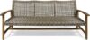 Christopher Knight Home Marcia Outdoor Wood Sofa, Wicker, Gray